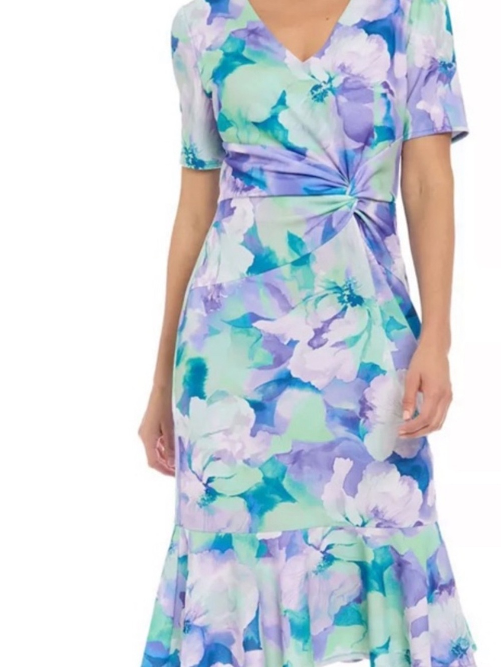 NEW Purple Floral Dress